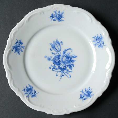 Meissen Blue Bread & Butter Plate