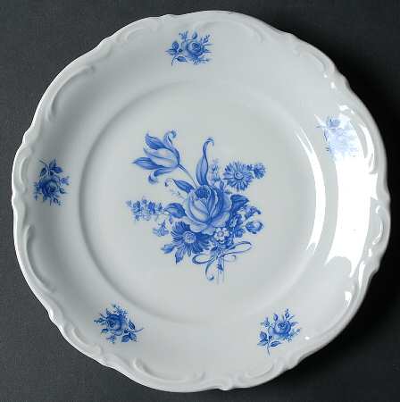 Meissen Blue Salad Plate