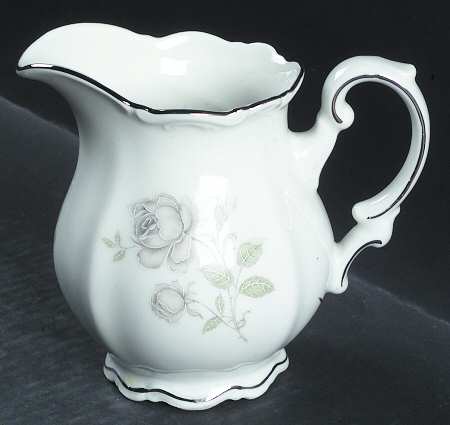 Mystic Rose (Platinum Trim) Creamer