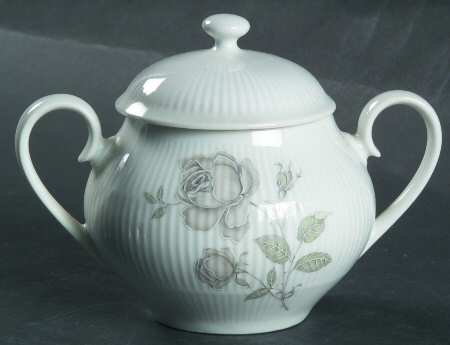 Mystic Rose (No Trim) Mini Sugar Bowl & Lid