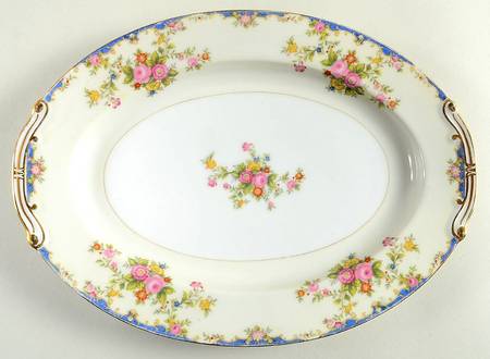 MMJ4 12" Oval Serving Platter