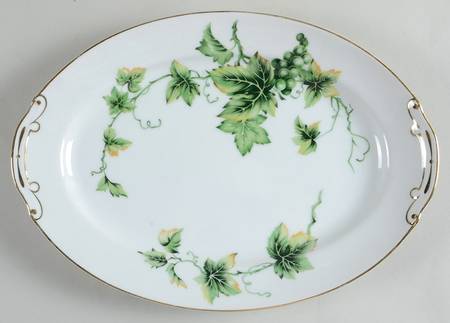 Virginia 12" Oval Serving Platter by Monarch (Japan)