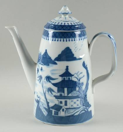 Canton Coffee Pot & Lid