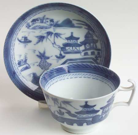 Canton Breakfast Cup & Fruit/Dessert Saucer Set