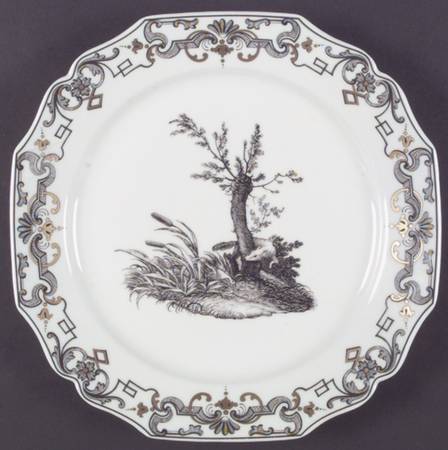 Du Paquier Luncheon Plate