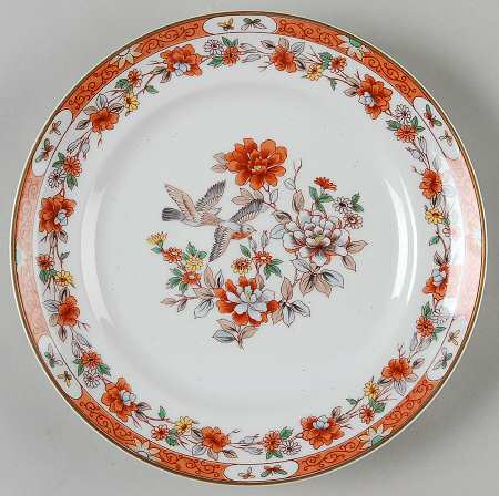 Magnolia & Birds Bread & Butter Plate