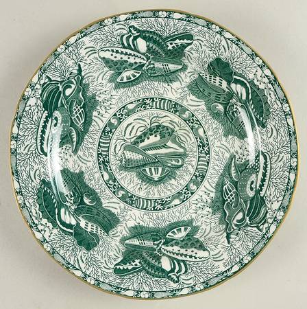 Torquay Green (Yellow Trim) by Mottahedeh