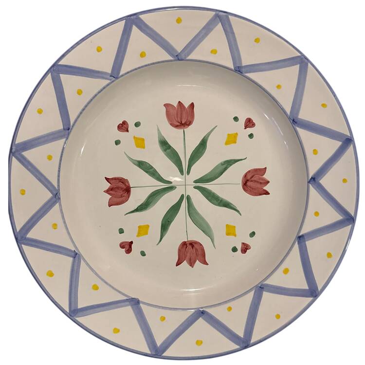 Quilt Americana 15" Chop Plate (Round Platter)
