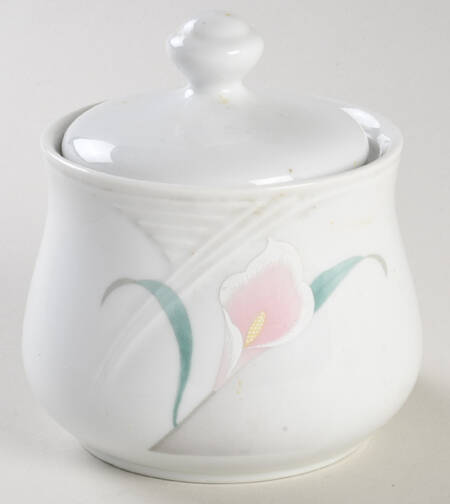 Ballerina Grey Sugar Bowl & Lid by MSC