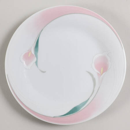 Ballerina Mauve Coupe Salad Plate
