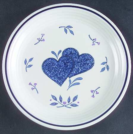 Hearts Salad Plate