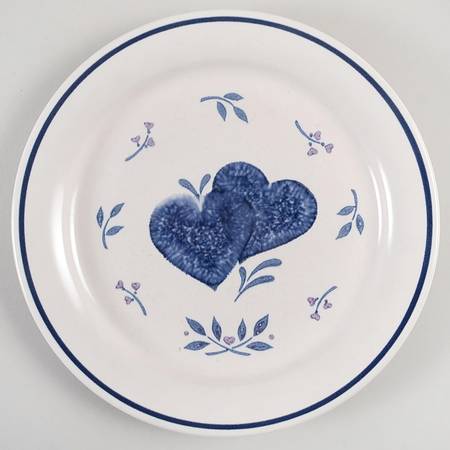 Hearts Salad Plate
