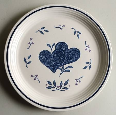 Hearts Dinner Plate