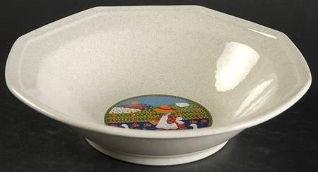 Plain & Fancy Rim Cereal Bowl