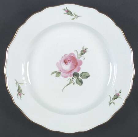 Rose Pink ("X" Backstamp) by Meissen (Germany)