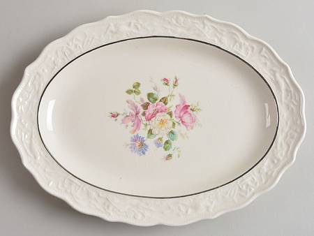 MTC31 9" Oval Serving Platter by Mount Clemens