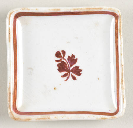 Tea Leaf Butter Pat