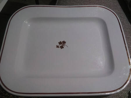 Tea Leaf 18" Oval Serving Platter
