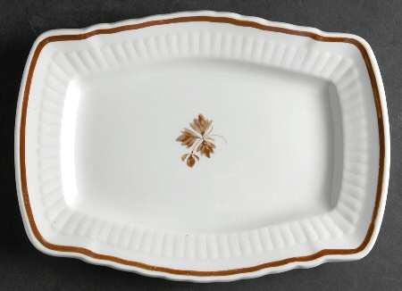 Tea Leaf Ribbed Tray