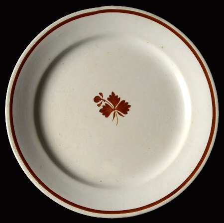 Tea Leaf Luncheon Plate