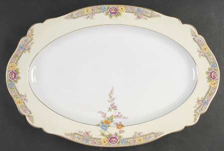 The Camden 17" Oval Serving Platter