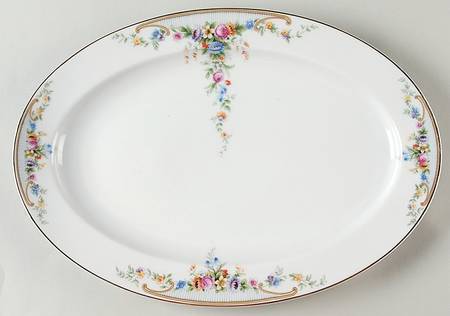 The Kenmore 15" Oval Serving Platter by Paul Muller