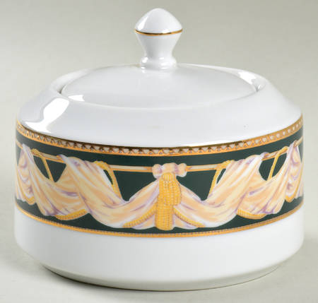 Dress Circle Sugar Bowl & Lid
