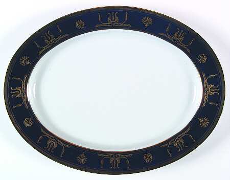 Kings Court 13" Oval Serving Platter