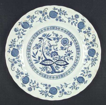 Blue Onion by Myott Staffordshire