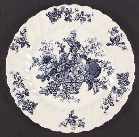 Bountiful Blue by Myott Staffordshire