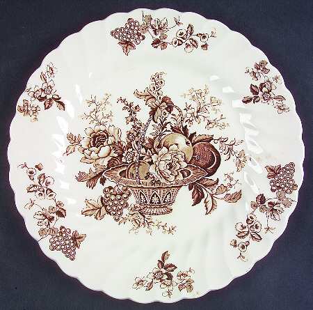 Bountiful Brown by Myott Staffordshire