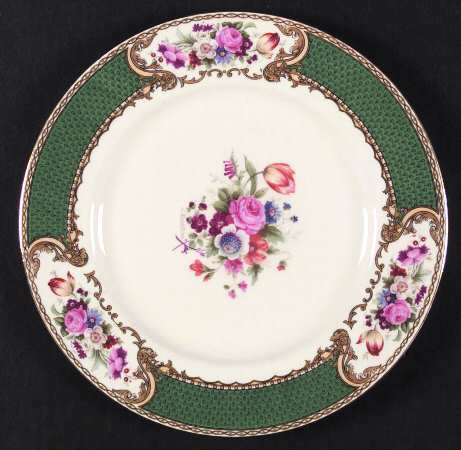 The Bouquet Green by Myott Staffordshire