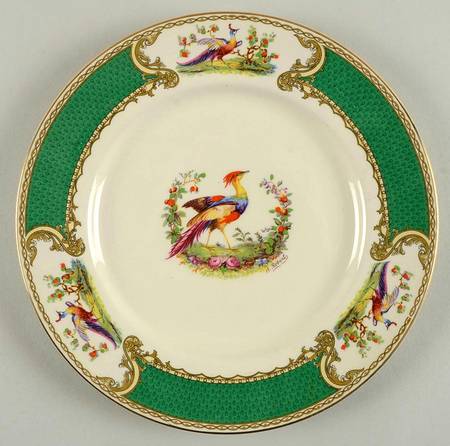 Chelsea Bird Green (Enamel) by Myott Staffordshire