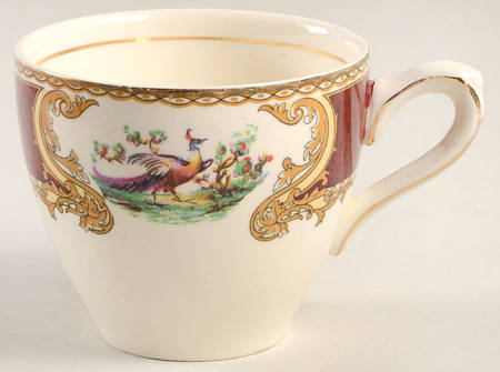 Chelsea Bird Red Flat Cup
