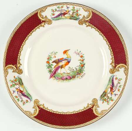Chelsea Bird Red by Myott Staffordshire