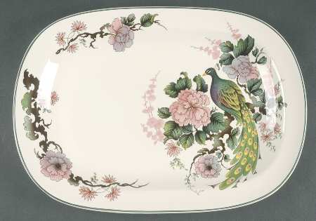 Exotic Garden 14" Oval Serving Platter