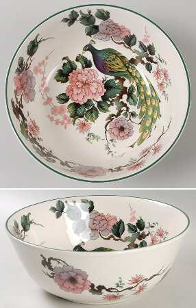 Exotic Garden 8" Round Vegetable Bowl