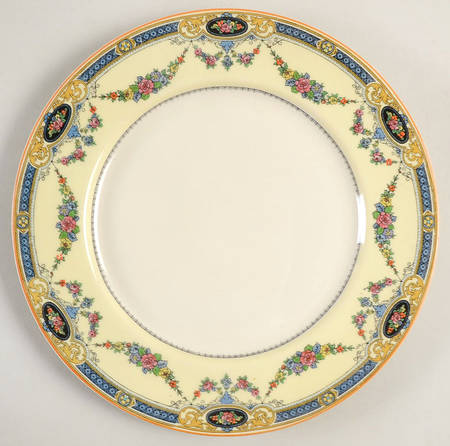Argyle (Yellow Trim) by Myott Staffordshire