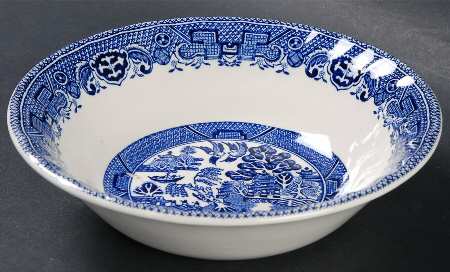 Old Willow Blue Coupe Cereal Bowl