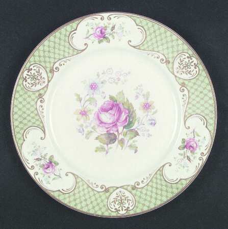 Staffordshire Rose Green by Myott Staffordshire