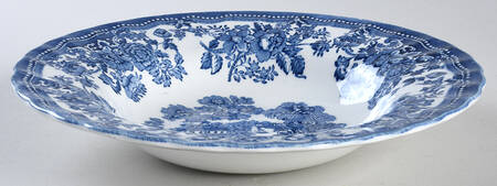 Tonquin Blue (Myott Backstamp) Rim Soup Bowl