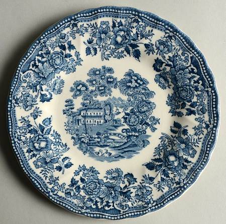 Tonquin Blue (Myott Backstamp) Bread & Butter Plate
