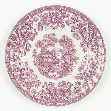 Tonquin Pink Red by Myott Staffordshire