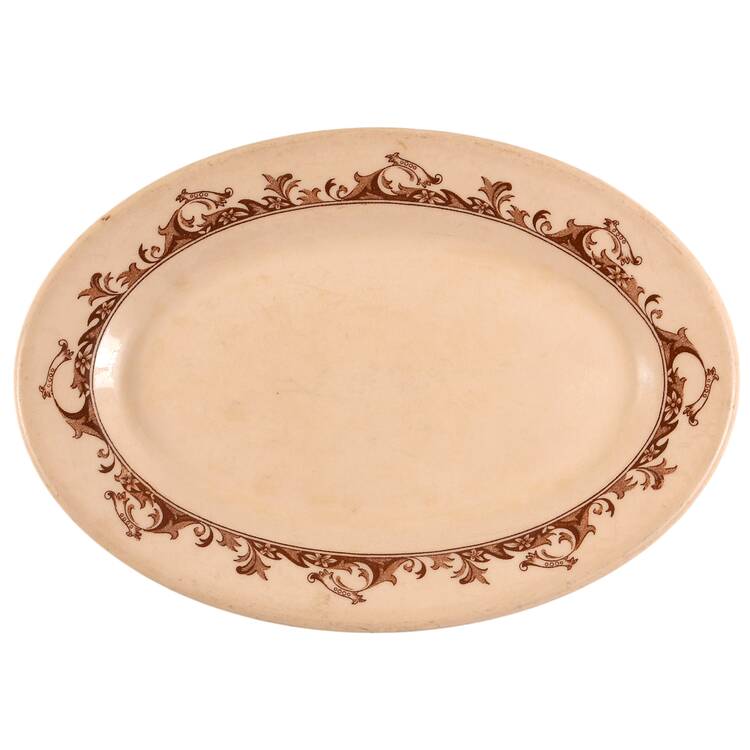 Curtis Brown 9" Oval Serving Platter