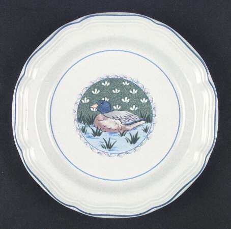 Calico Circle Salad Plate
