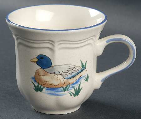 Calico Circle Flat Cup