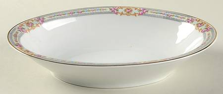 MUE50 8" Oval Vegetable Bowl by Paul Muller