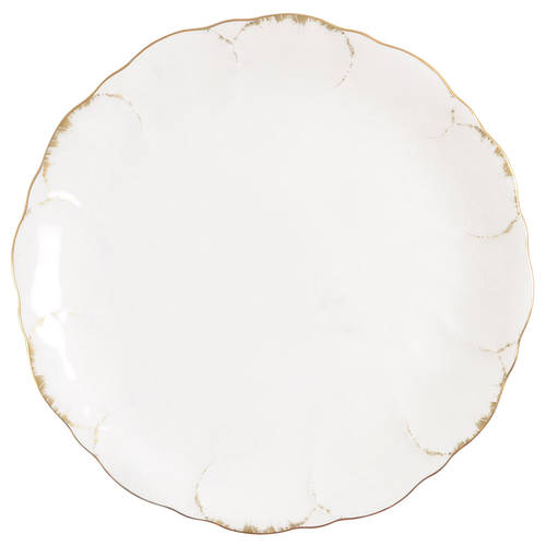 Golden Flair Salad Plate