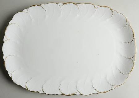 Golden Flair 14" Oval Serving Platter