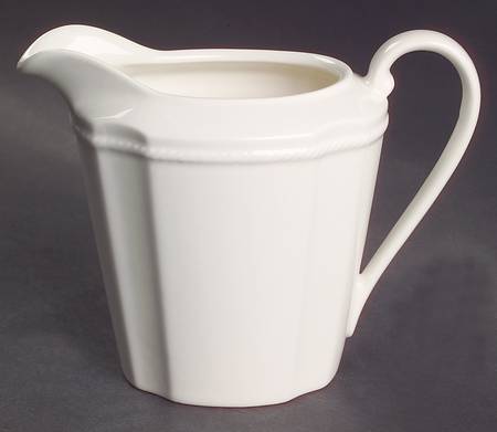 Newport White Creamer